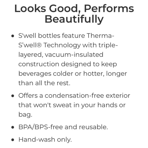 The Original S’well Insulated Stainless Steel Bottle - Picture 12 of 13